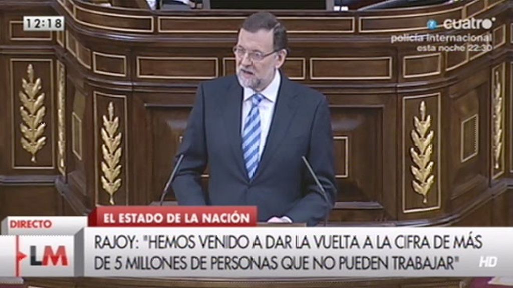 Rajoy, al anterior gobierno: “No se puede corregir lo que no se quiere reconocer”