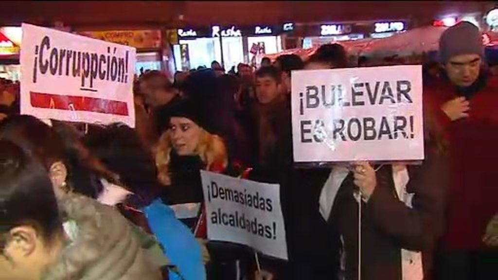 Siguen las concentraciones en Burgos en protesta por el bulevar de Gamonal