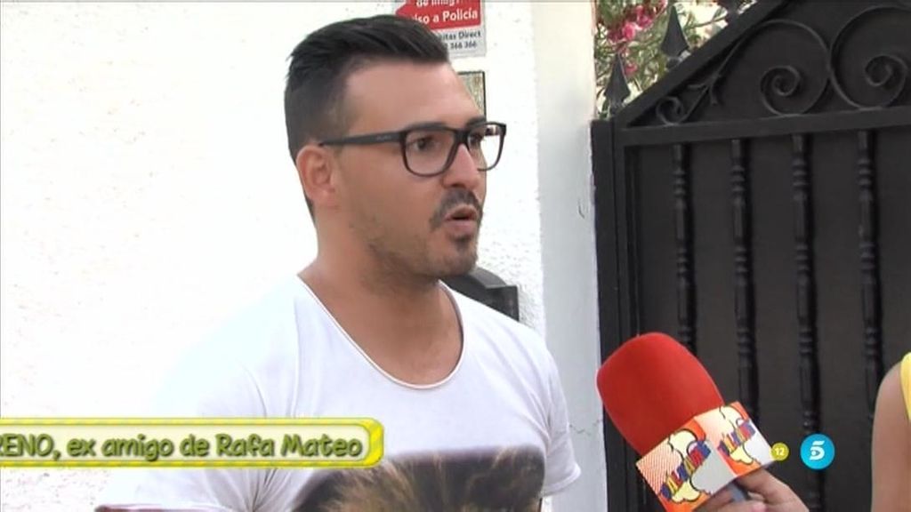 Pablo, examigo de Rafa Mateo: “He llegado a ver 2 o 3 millones en efectivo en su casa”