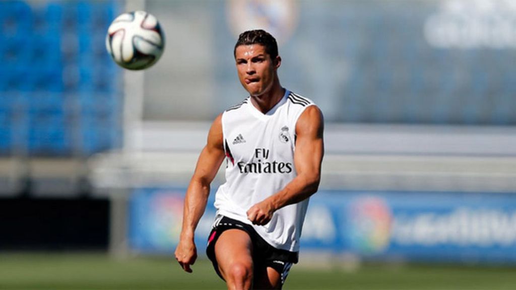 Cristiano se machaca en cada entrenamiento para ser el jugador más en forma del Madrid