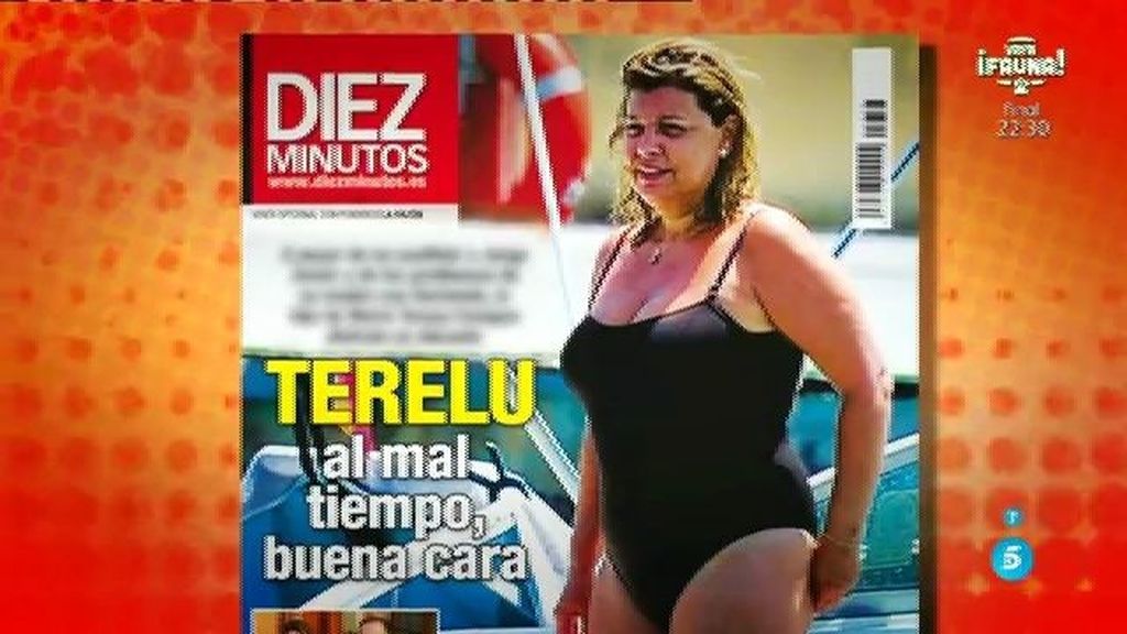Terelu Campos, protagonista de la revista 'Diez minutos'