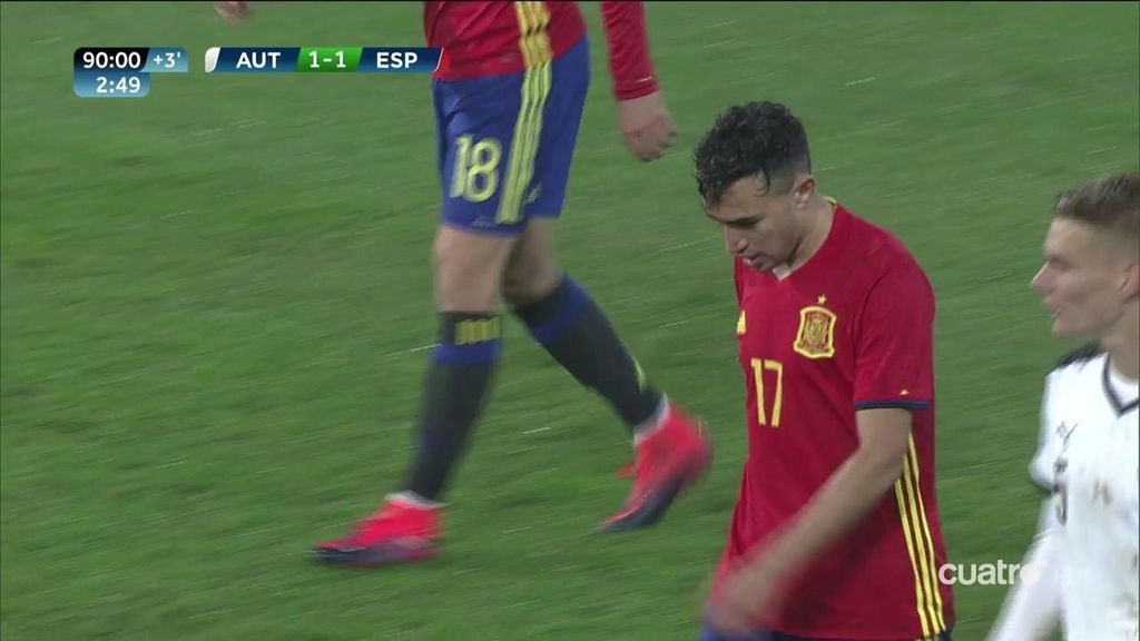 ¡La tuvo Munir! Pudo marcar en el último minuto de partido pero se le fue por arriba ¡La tuvo Munir! Pudo marcar en el último minuto de partido pero se le fue por arriba