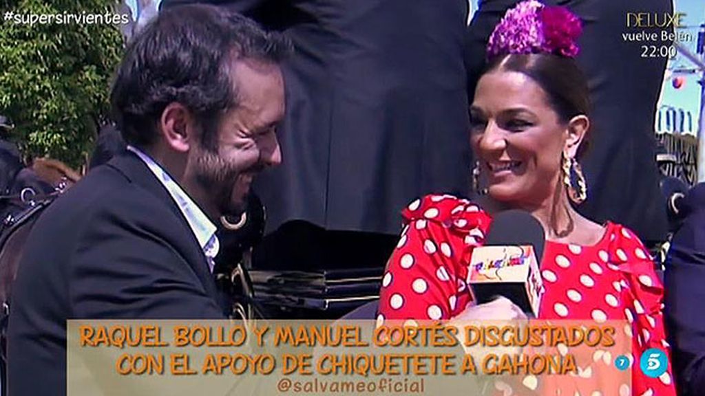 Raquel, sobre Chiquetete: "Me duele que esté pendiente de Gahona y no de mis hijos"