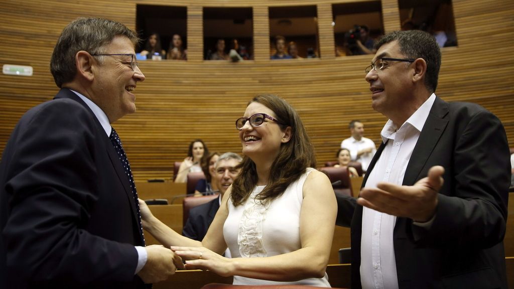El PSPV presidirá las Cortes valencianas tras el acuerdo con Podemos y Compromís