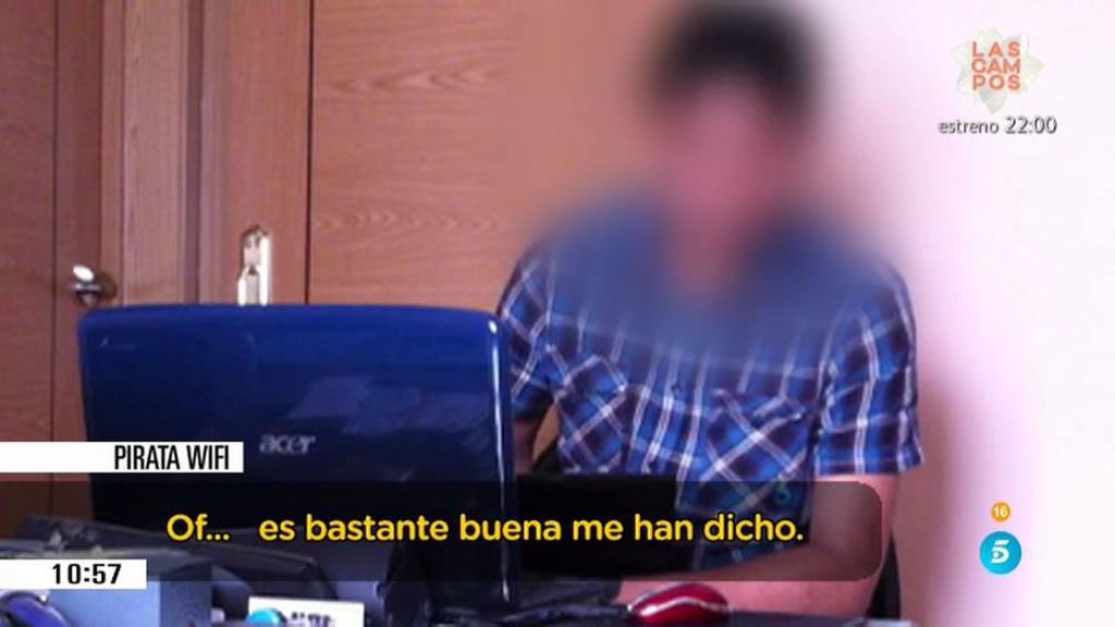 'El Pera' nos descubre cómo funciona el negocio de los 'piratas del wifi'