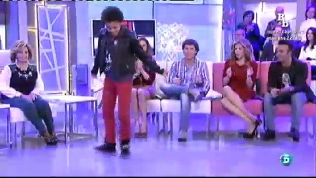 David baila por Michael Jackson, Marc Anthony y Bruno Mars