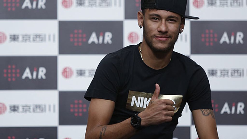Neymar ya ha olvidado el corsé y cumple los plazos para volver en el Gamper