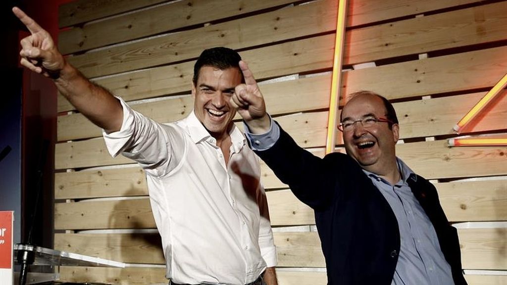 #IcetaloPeta, en el cierre de campaña de los socialistas catalanes