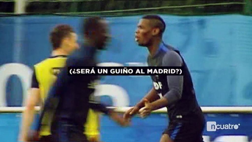 El guiño de Pogba ¿al Real Madrid? Así celebra los goles en español