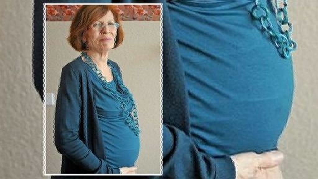 Embarazada de cuatrillizos con 65 años