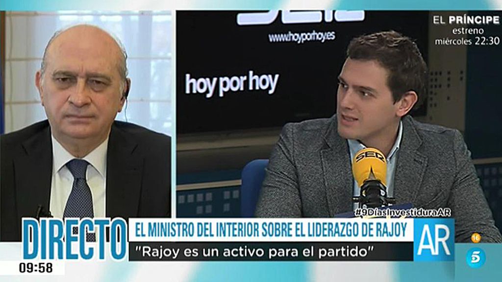 Rivera: "Rajoy y su partido no pueden sumarse a una segunda transición"