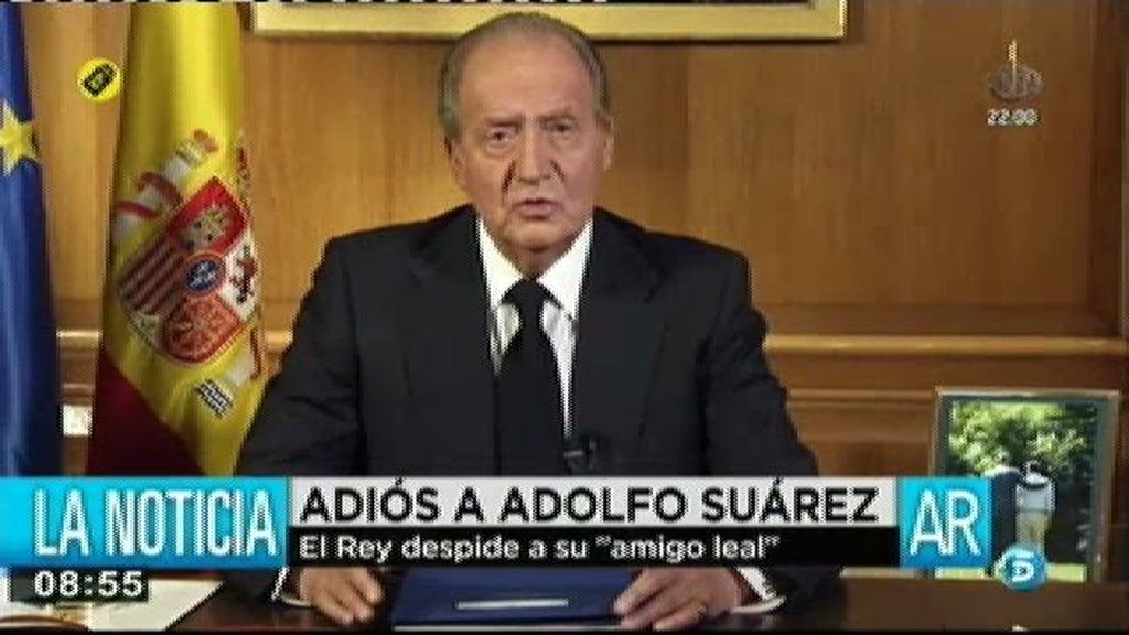 La política nacional llora la muerte de Adolfo Suárez