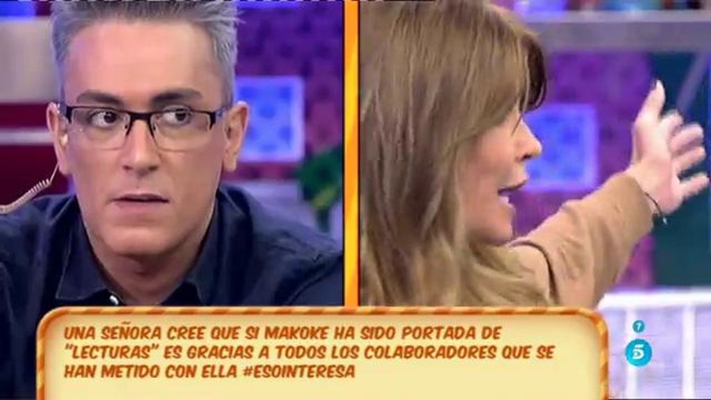 Makoke: “Yo no hablo mal, no crítico, digo cómo me siento”
