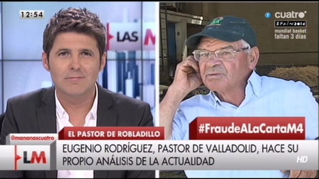 Eugenio, pastor de Valladolid, hace su propio análisis sobre la actualidad de España