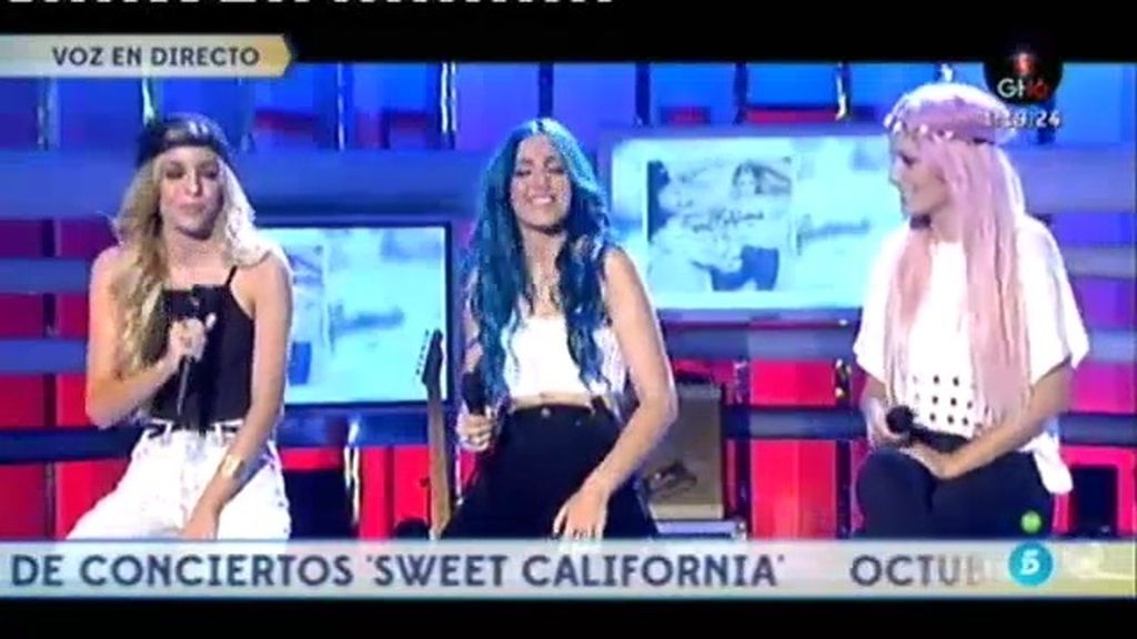 Sweet California interpreta 'Wonder woman'