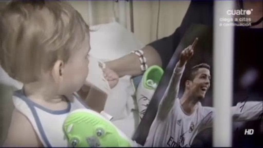 Ronaldo se hará cargo de la operación de Erik, un bebé de un año gravemente enfermo