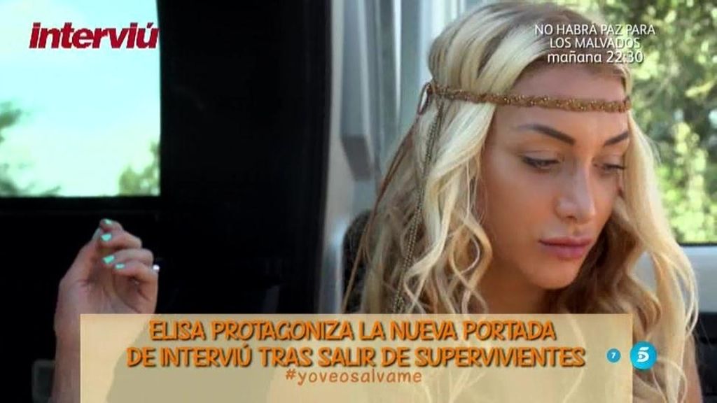 Elisa protagoniza la nueva portada de 'Interviú' tras salir de 'Supervivientes'
