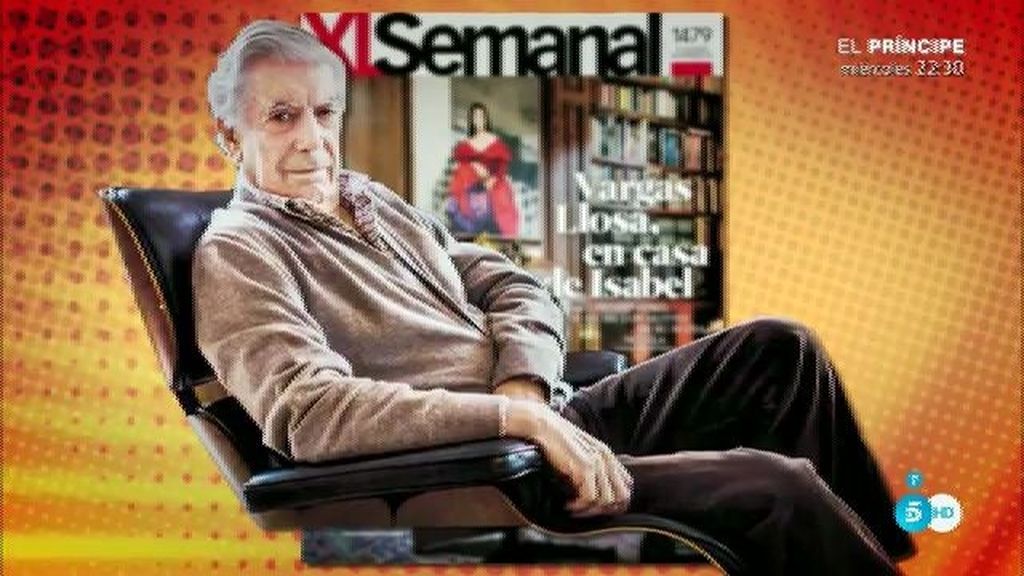 Mario Vargas Llosa, en 'XLSemana': "Estoy muy contento en esta casa"
