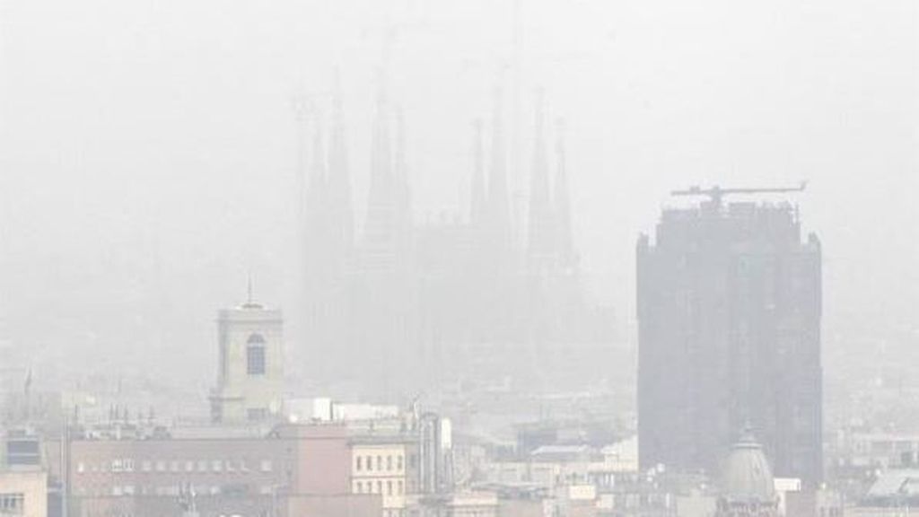 Aviso preventivo en Barcelona por contaminación