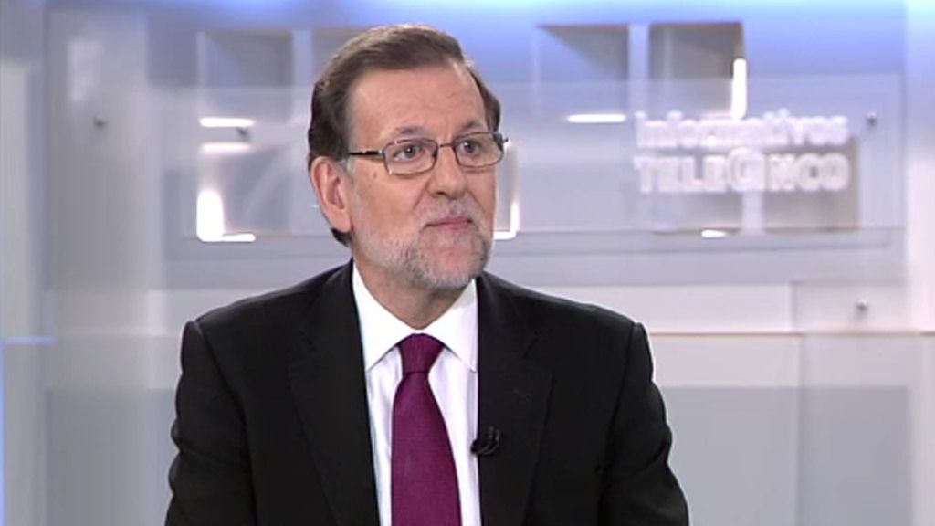 Rajoy sobre el debate a cuatro: "A quién Dios se la dé, San Pedro se la bendiga"