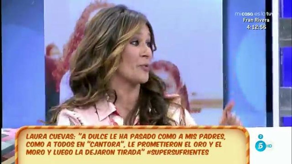 Laura Cuevas: "Agustín Pantoja ingenió un plan para ahorrarse el finiquito de Dulce"