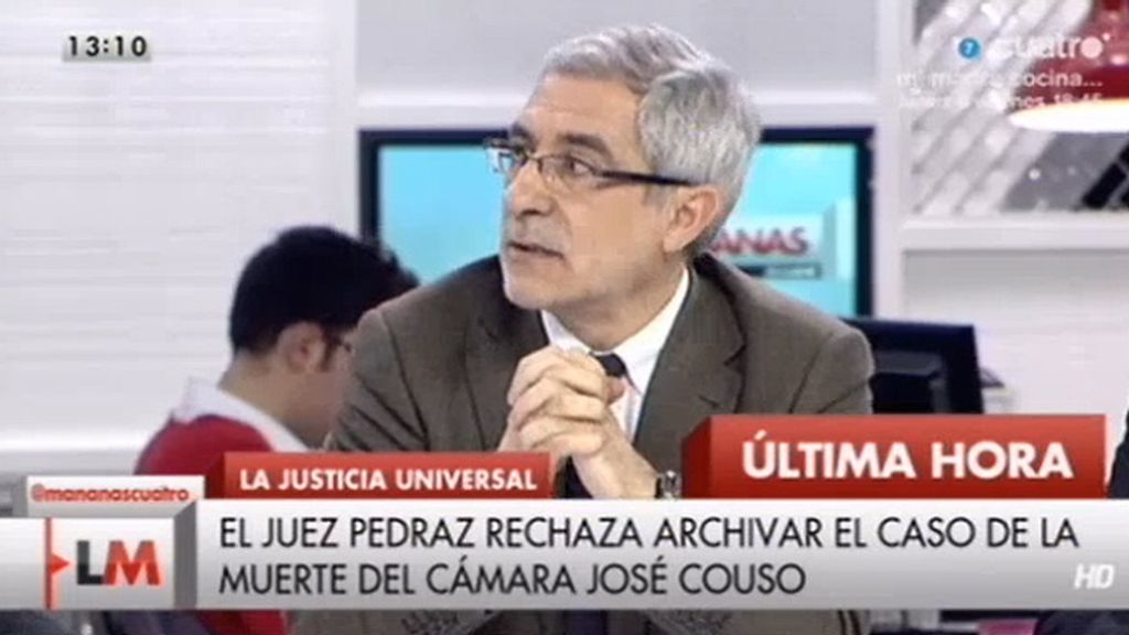 El juez Pedraz rechaza archivar el caso de la muerte del cámara José Couso