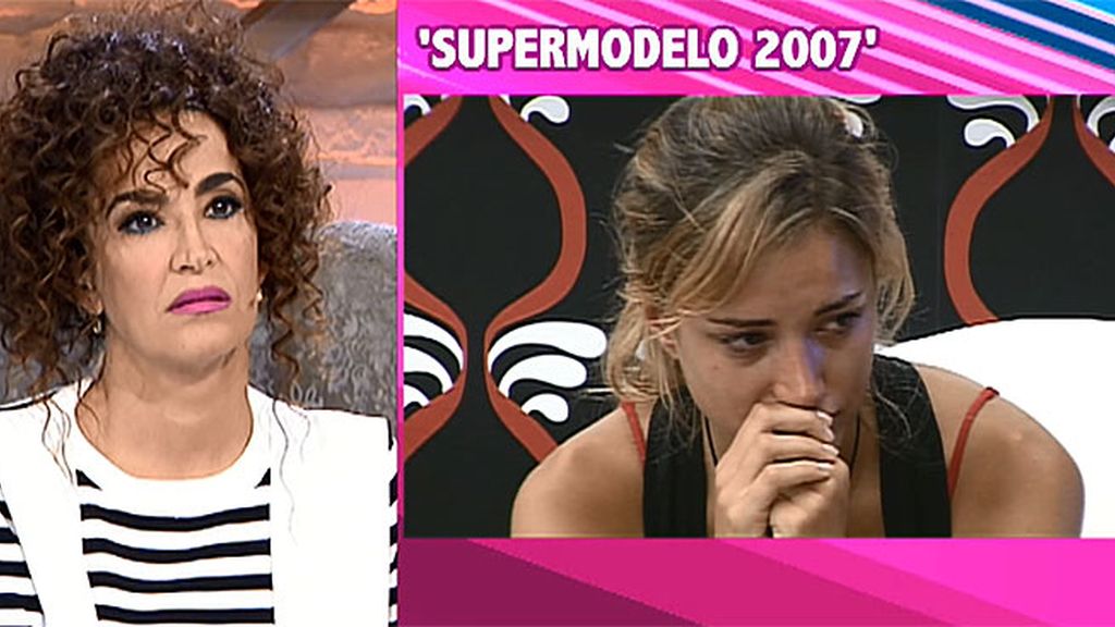 Alba Carrillo fue alumna de Cristina Rodríguez en 'Supermodelo'