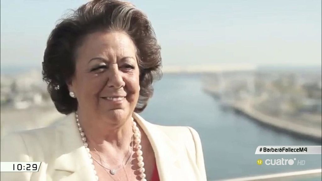 Rita Barberá muere de un infarto a los 68 años de edad en un hotel de Madrid