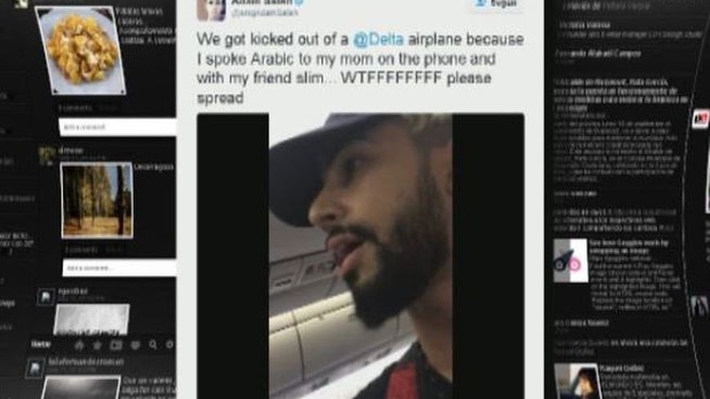 #HoyEnLaRed: un 'youtuber' asegura que le han expulsado de un vuelo por hablar árabe