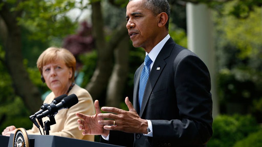 Obama recibe a Merkel en la Casa Blanca en una cita marcada por Ucrania