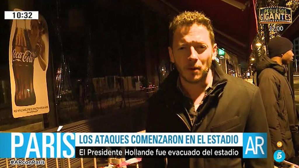 El primer terrorista que se inmoló en el estadio Saint Denis huyó cuando le detectaron el cinturón de explosivos