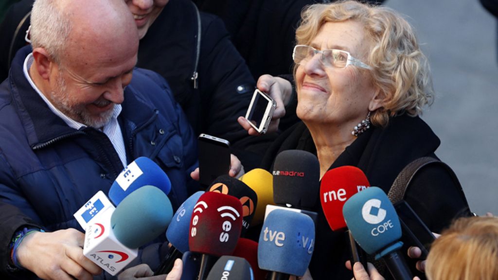 Carmena recalca su deseo: “Un gobierno de cambio desde una alianza de izquierdas”