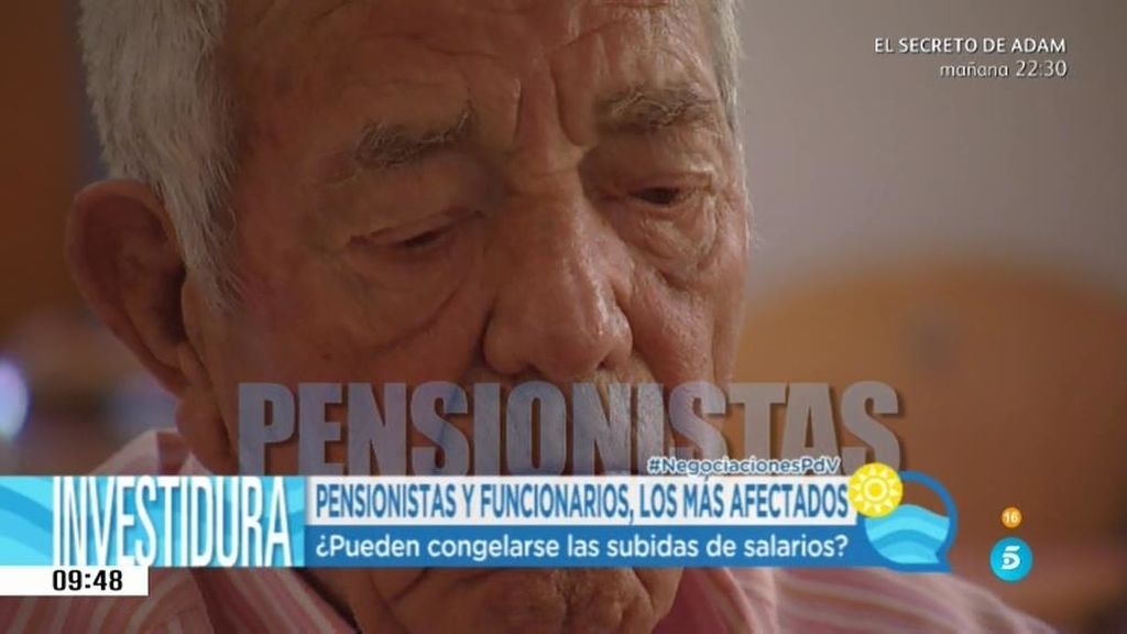 Un pensionista: "Hay dinero para las pensiones, que no cobren tanto ellos"