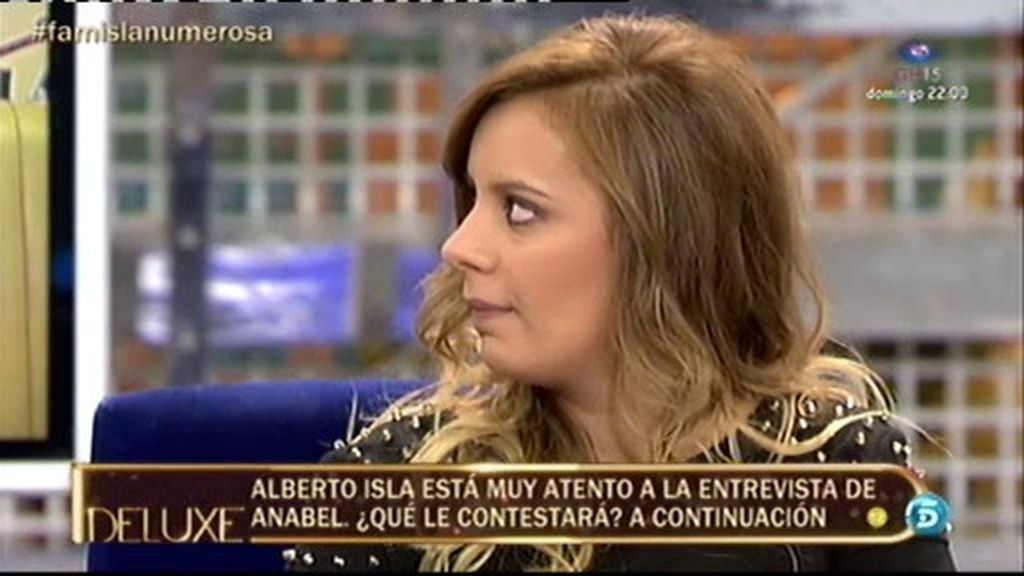 Anabel Vera: "Cuando veo a Alberto Isla pienso que es un sinvergüenza"