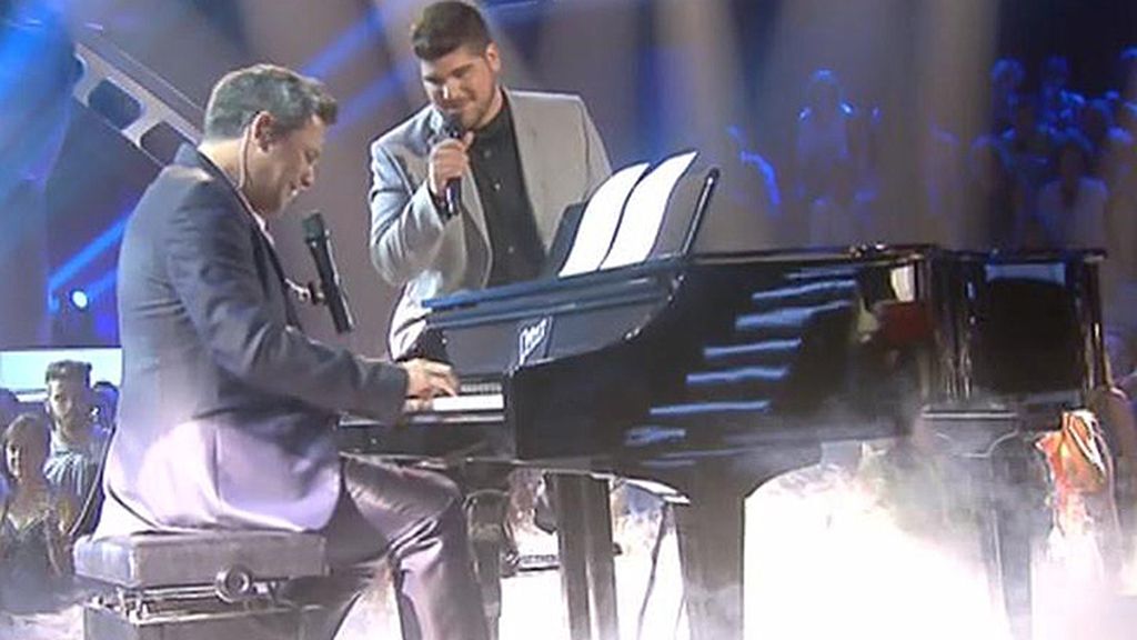 Alejandro Sanz canta con Marcos ‘Lo ves’