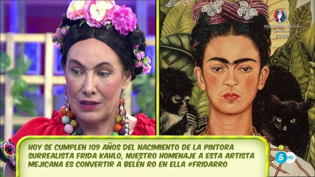 Belén Ro homenajea a Frida Kahlo