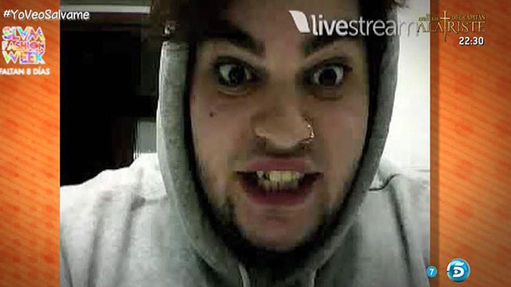 Sema se vuelve loco en su 'tuitcam'