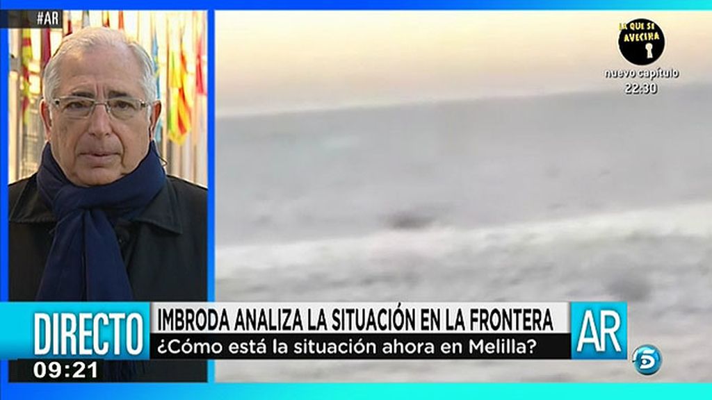 Imbroda, presidente de Melilla: "No me creo que los guardias civiles dispararan a dar"