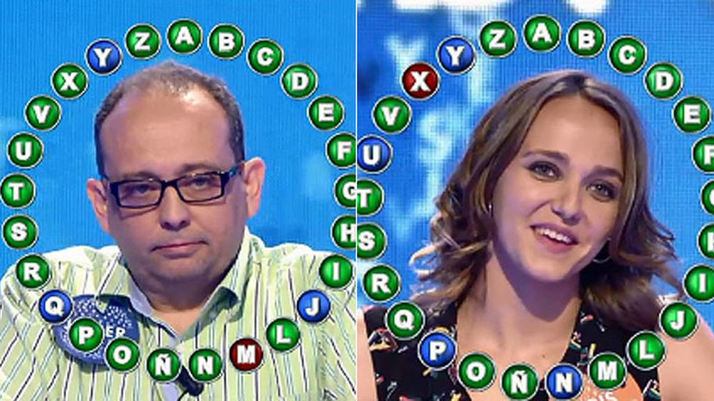 Javier vence a Cristina por un acierto