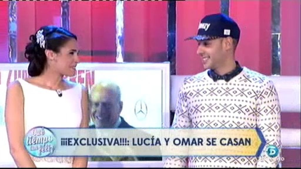 Exclusiva: ¡Lucía y Omar se casan!