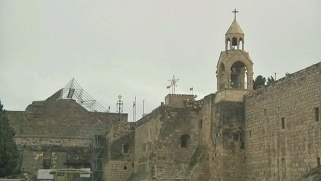 Varios países aúnan sus esfuerzos para salvar a la Iglesia de la Natividad en Belén