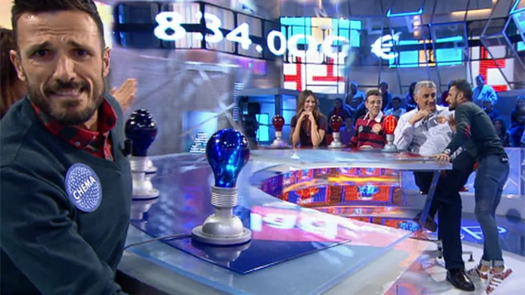 Chema Martínez se regodea frente a Fernando Romay de su victoria