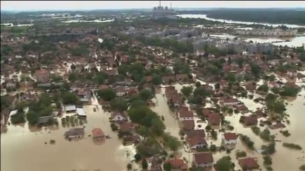 Los Balcanes viven las peores inundaciones de los últimos cien años