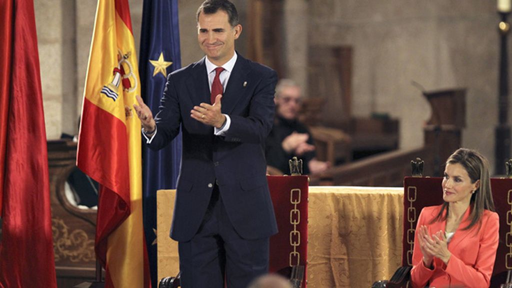 Príncipe de Asturias: "Reitero mi empeño de dedicar todas mis fuerzas a la tarea de seguir sirviendo a España"
