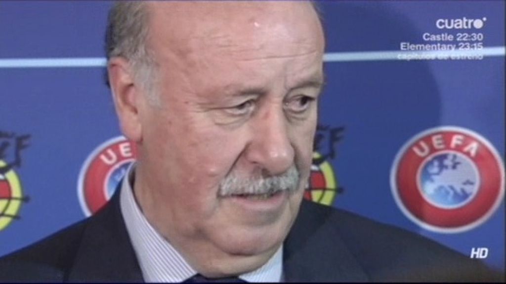 Del Bosque no está preocupado por el ambiente entre Arbeloa y Diego Costa
