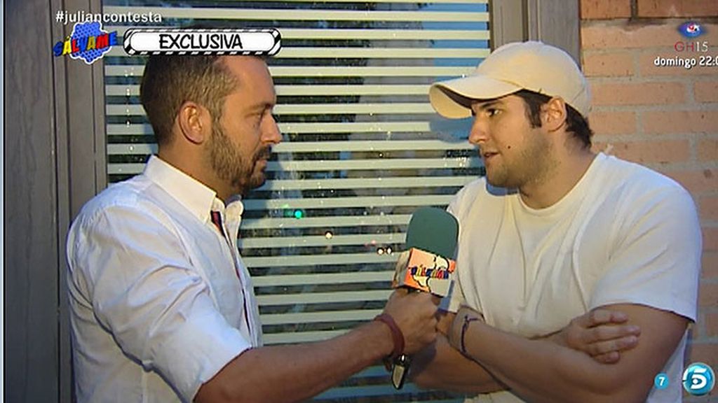 Julián Contreras Jr., sobre Charo Vega: "Por respeto a sus hijos, no le contestaré"