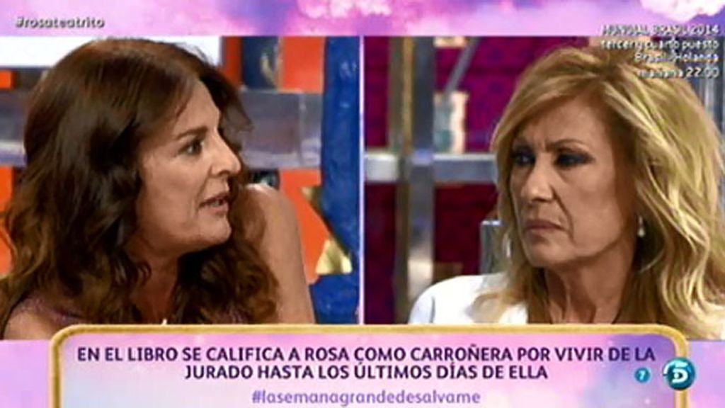 Rosa Benito, sobre Ángela Portero: "Lo que ha hecho esta señora es de ser muy ruin"