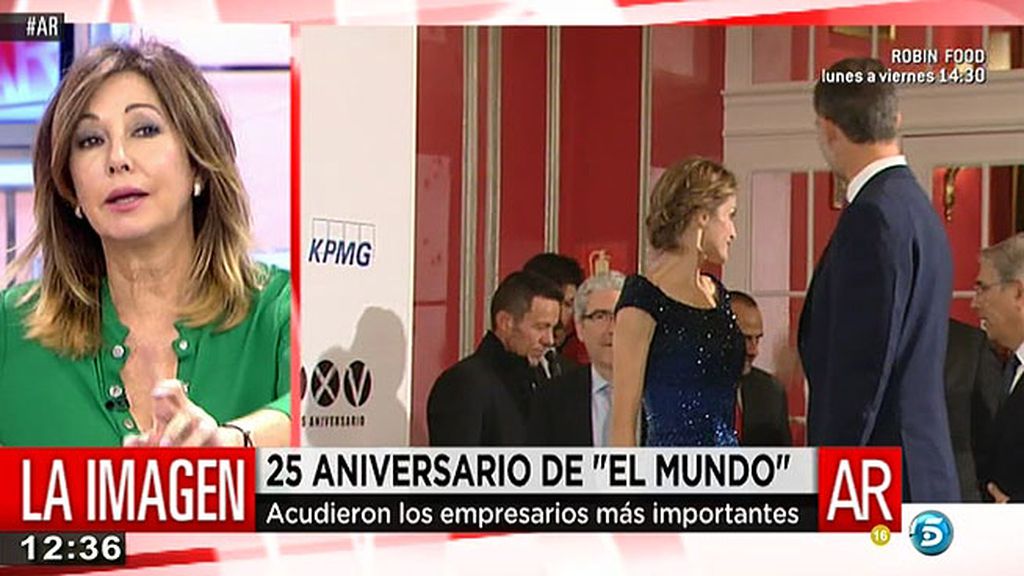 Ana Rosa Quintana, sobre Doña Letizia: "Estaba muy guapa y muy simpática"