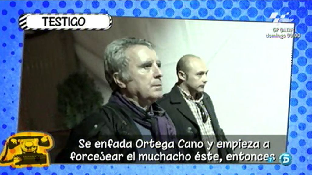 Habla un testigo del presunto altercado de Ortega Cano y un trabajador de un hotel