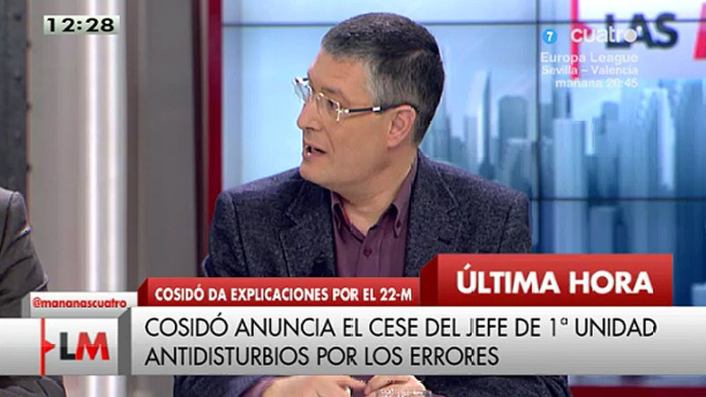 José María Benito: “Creo que se cargan al que menos culpa tiene”